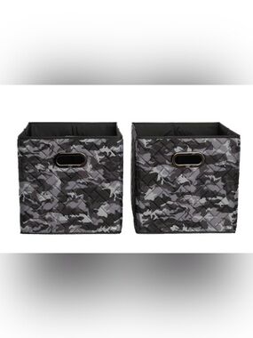 NWT LUG Fall Box Cargo 2pc Collapsible Cube Bins Camo